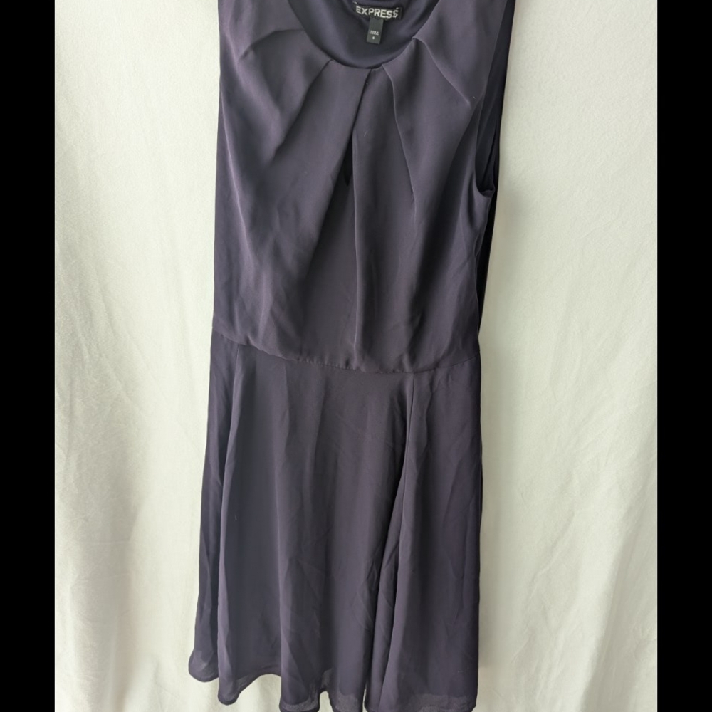 Express Women's Deep Purple Mini Dress